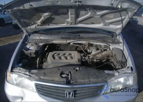 2001 Honda Odyssey Ex z USA, uszkodzony, nr VIN 2HKRL186X1H006342